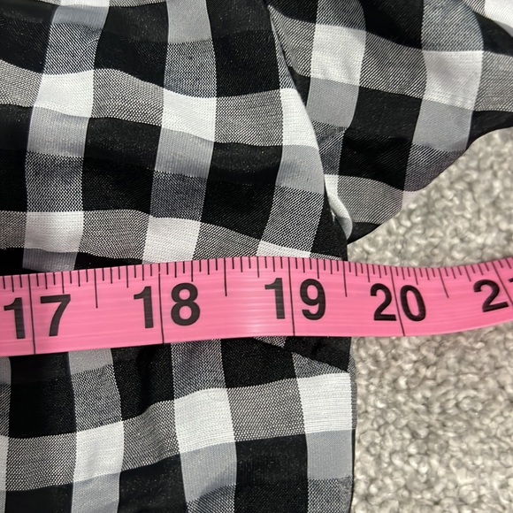 J. Crew Puff Sleeve Mini Dress in Textured Plaid Medium NWT - Picture 13 of 16